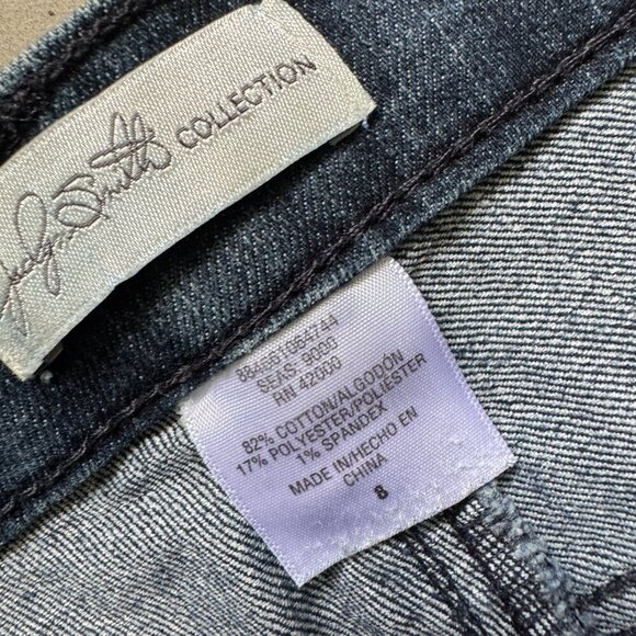 🔥 4 for $20 DEAL 🔥Jaclyn Smith Dark Wash Bootcut Jeans Size 8 - Picture 3 of 7